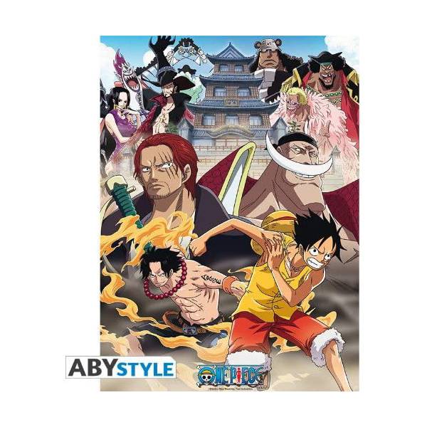 ABYstyle One Piece Wanted Luffy New 2 61 x 91.5cm Maxi Poster