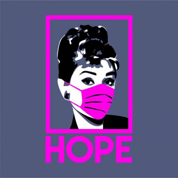 Camiseta Audrey Herpburn - Hope 