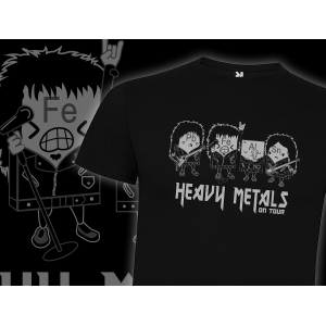 Camiseta Heavy Metals