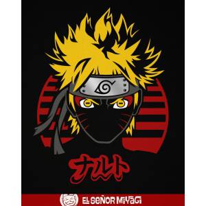 Camiseta Naru head - Naruto